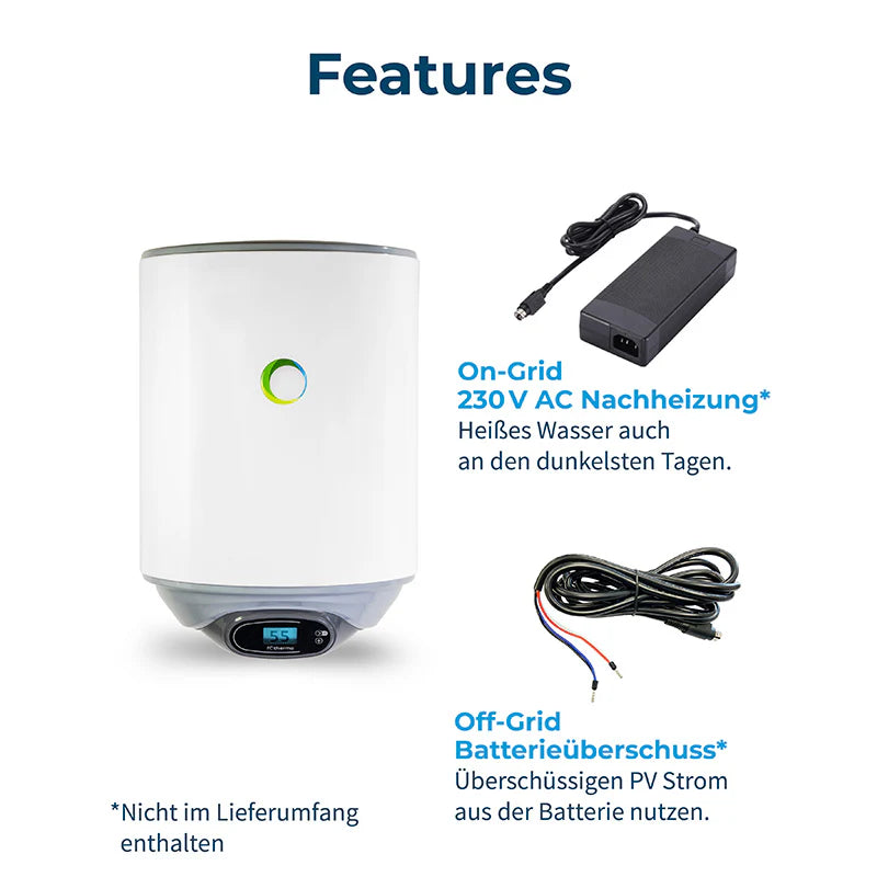 30 Liter Solar-Offgridboiler