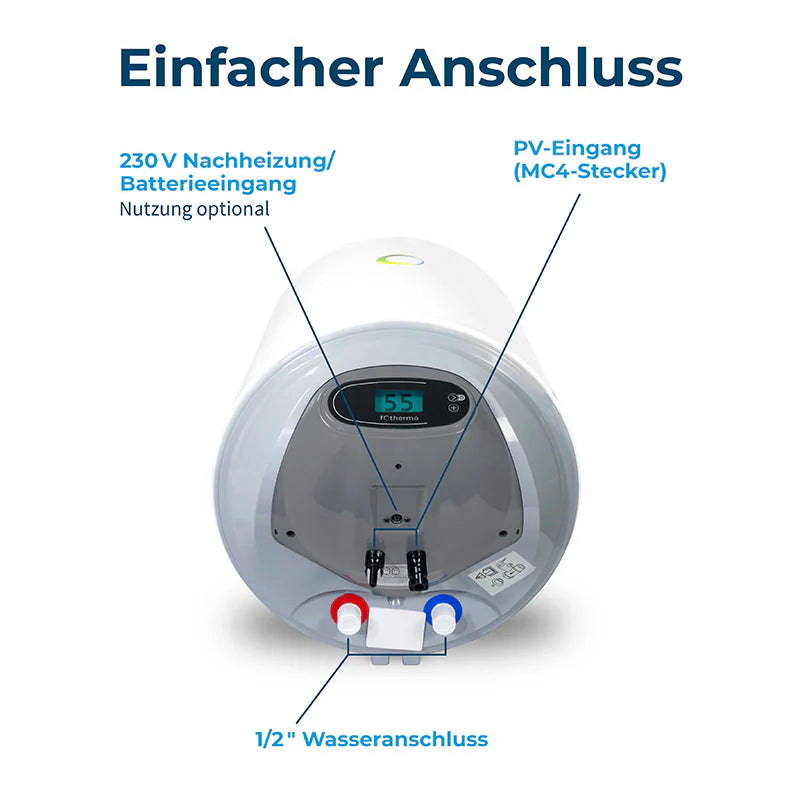 30 Liter Solar-Offgridboiler