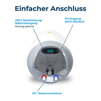 30 Liter Solar-Offgridboiler
