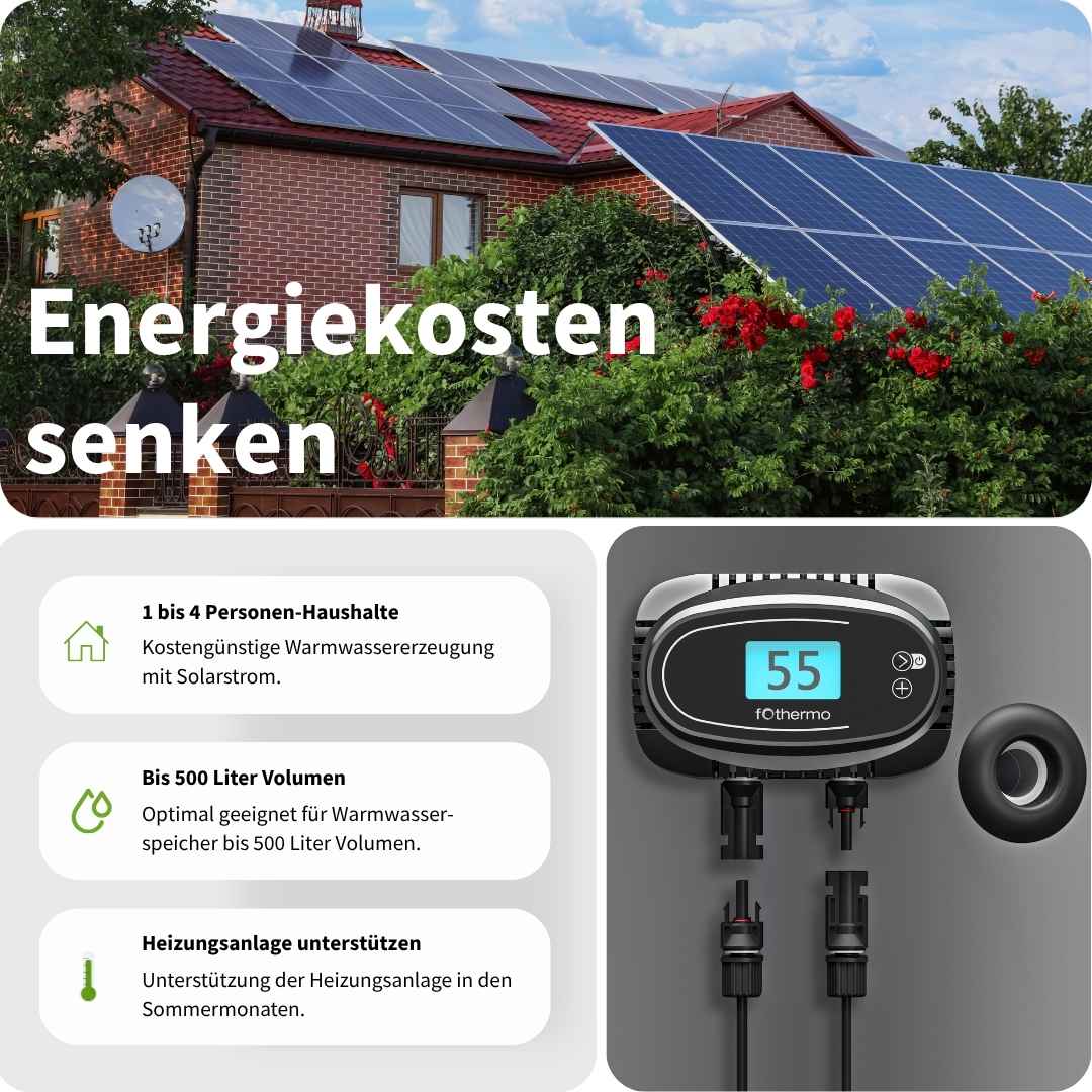 1.000 W Solarheizstab