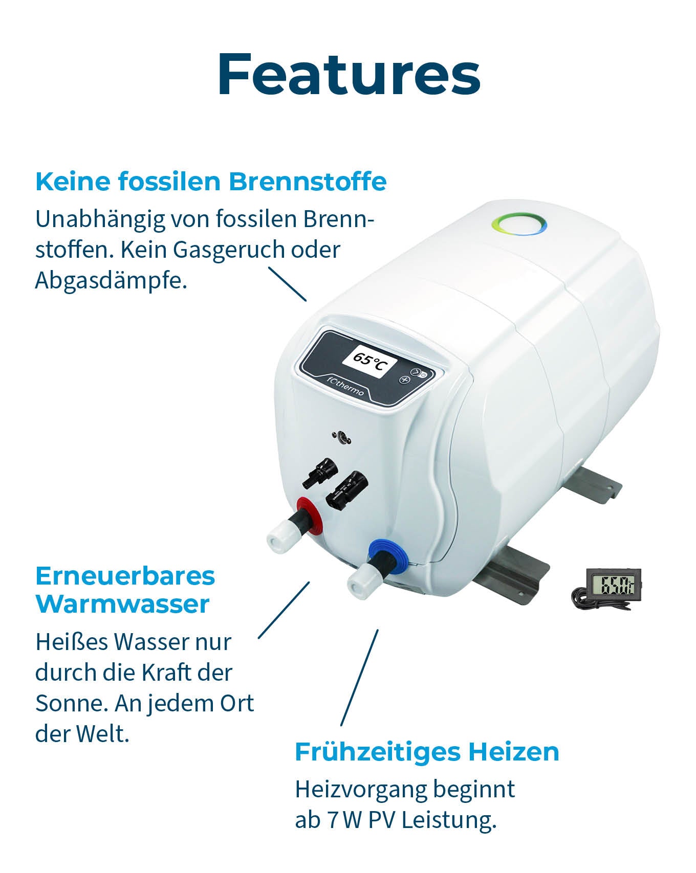 Solar Caravan Boiler 10 Liter